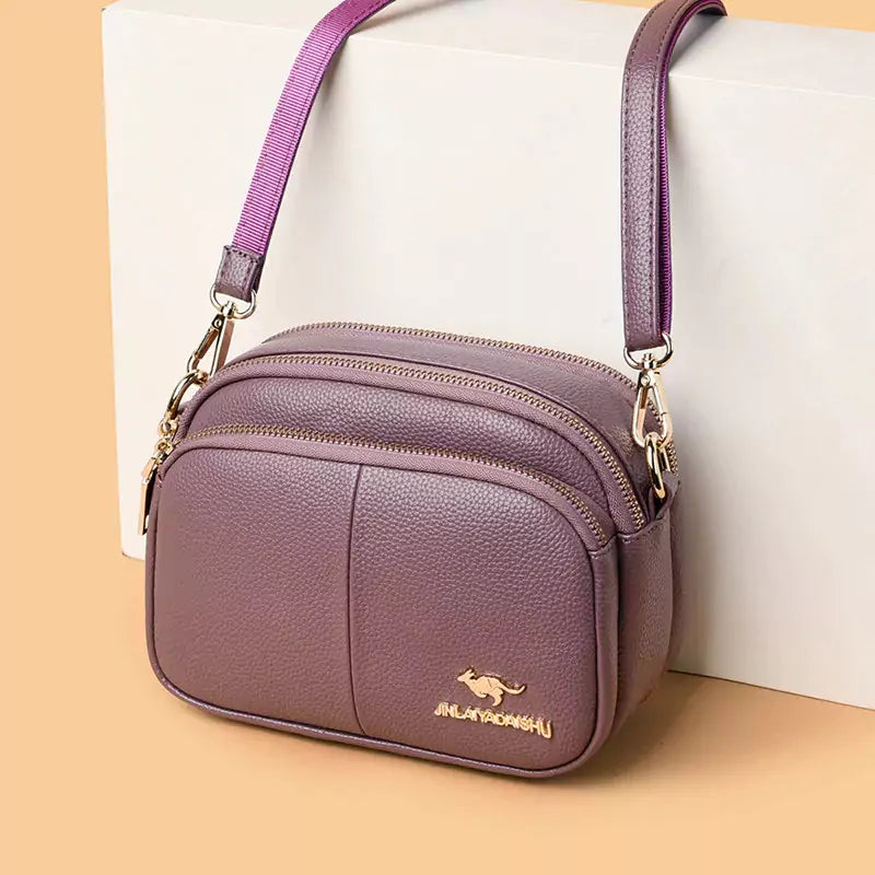 Vintage - leather shoulder bag, view 5