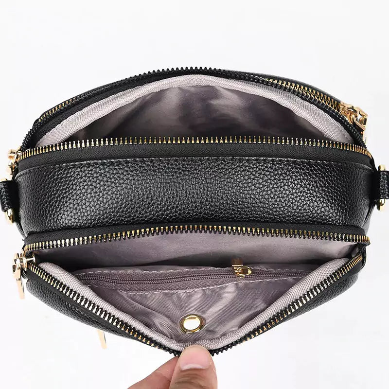 Vintage - leather shoulder bag, view 7