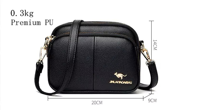 Vintage - leather shoulder bag, view 8