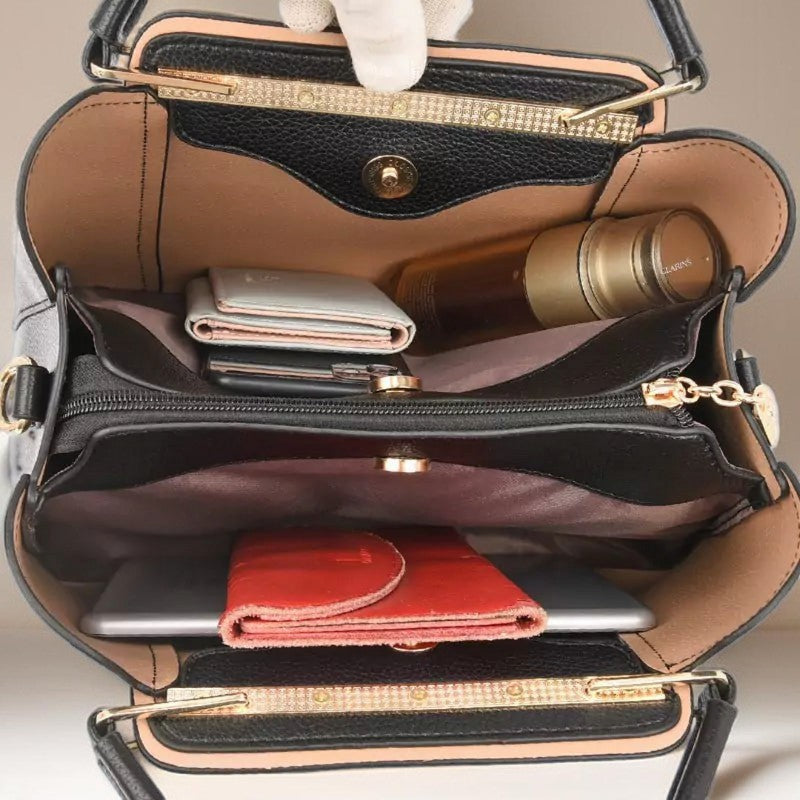 Luxury leather Hand and Shoulder Bags for Women, view 4