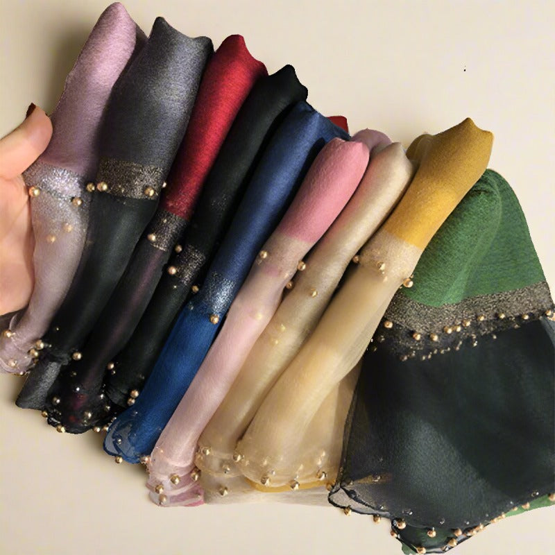 Women's Fashionable Silky Evening scarf/Wrap by Try Modest
