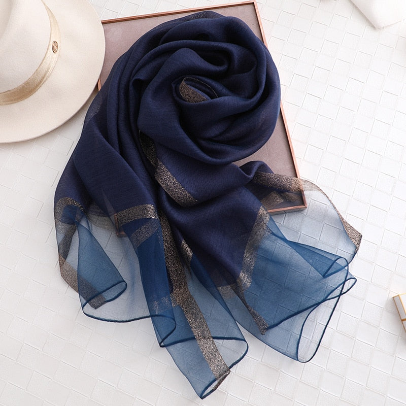 Women's Fashionable Silky Evening scarf/Wrap, view 6