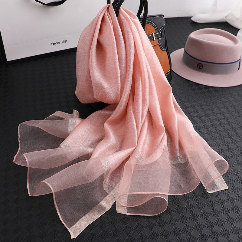 Women's Fashionable Silky Evening scarf/Wrap, view 7