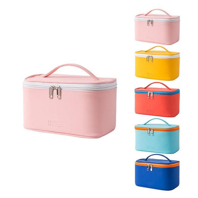 Women's Cosmetic Pouch Toiletry Kit Bags, view 4