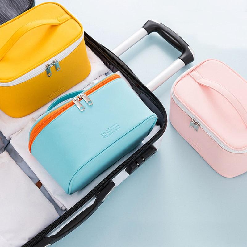 Women's Cosmetic Pouch Toiletry Kit Bags, view 5