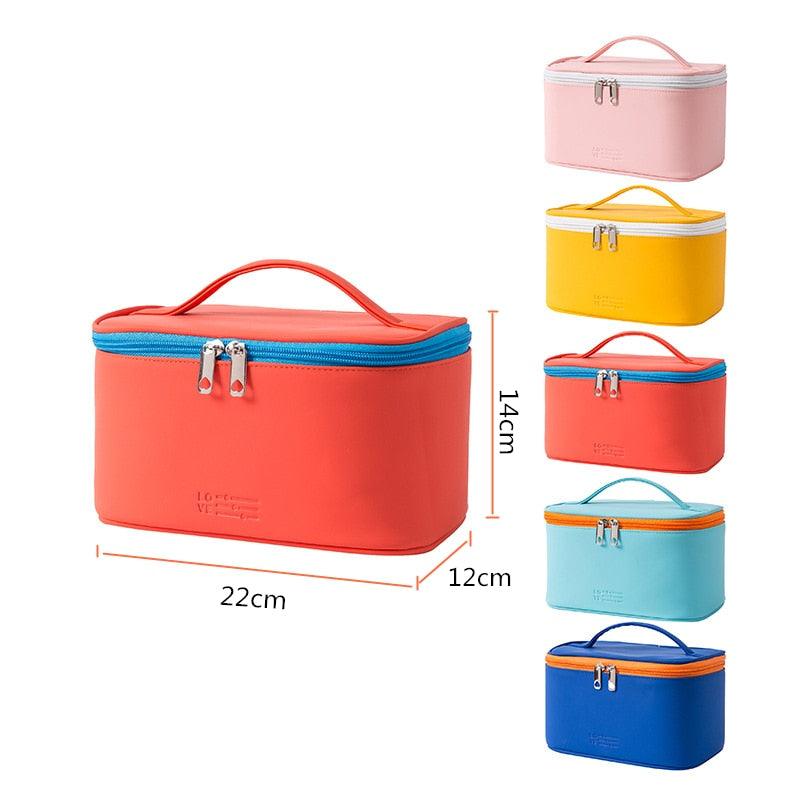 Women's Cosmetic Pouch Toiletry Kit Bags, view 8