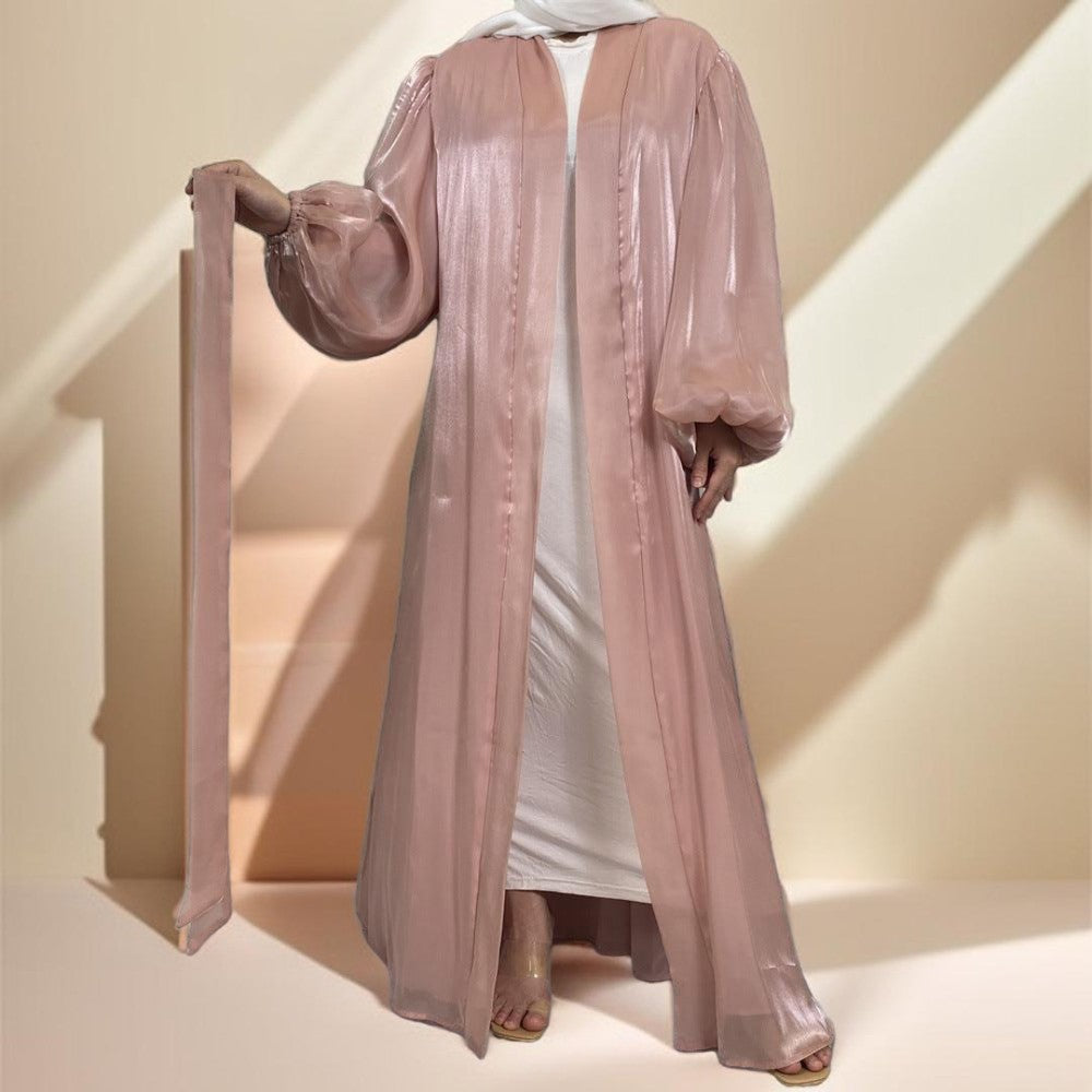 Evening kaftan/abaya with lantern sleeves by Try Modest