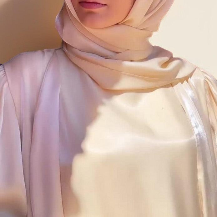 Evening kaftan/abaya with lantern sleeves, view 5