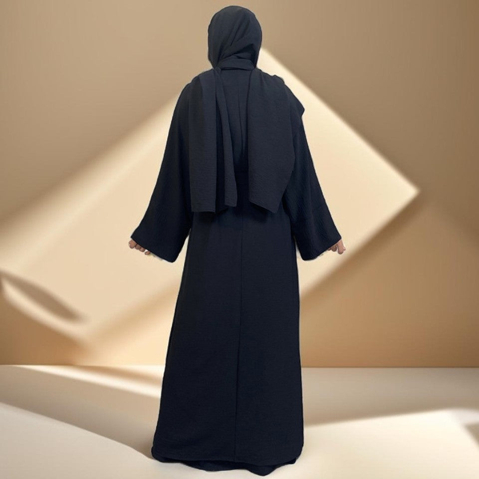 2 piece robe with belt, view 2