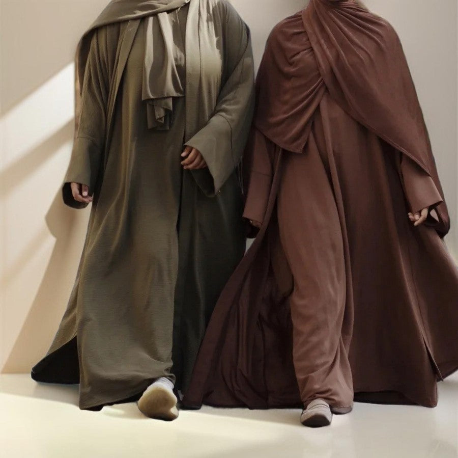 2 piece robe with belt, view 7
