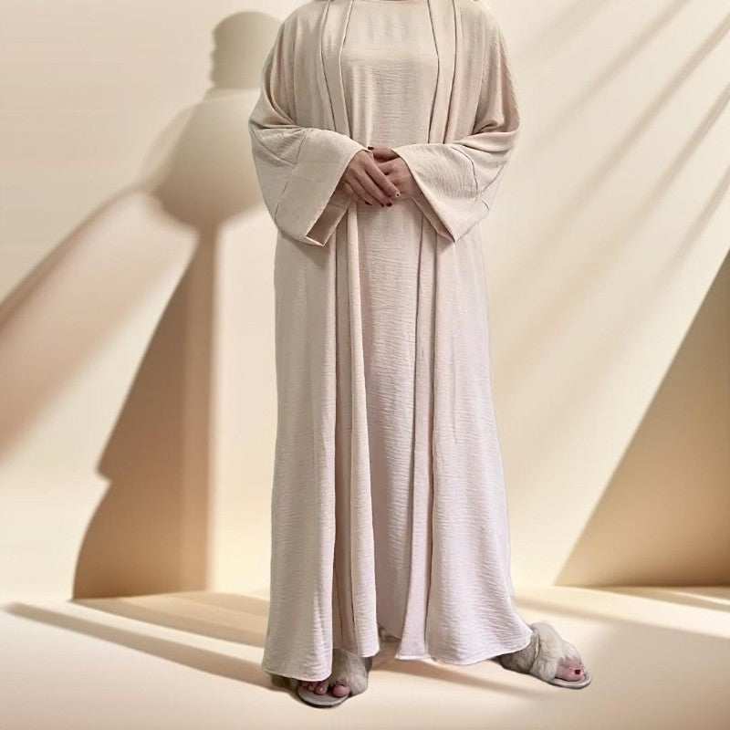 2 piece robe with belt, view 8