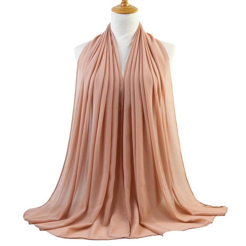 Chiffon monochromatic scarf, view 2