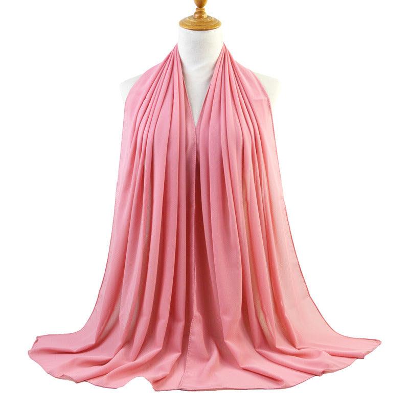 Chiffon monochromatic scarf, view 4