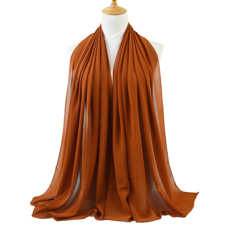 Chiffon monochromatic scarf, view 6