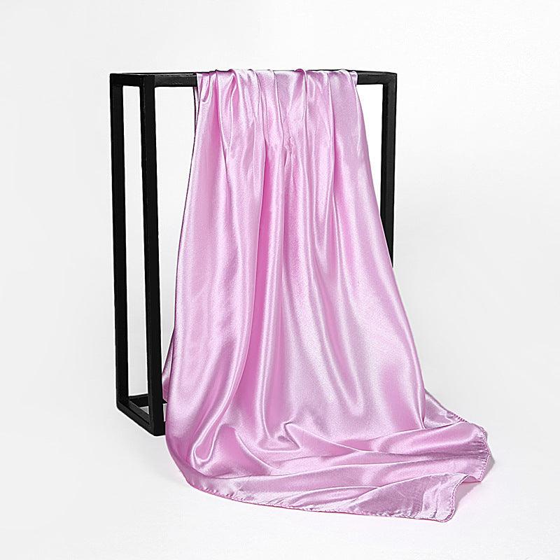 Square satin scarf, view 4
