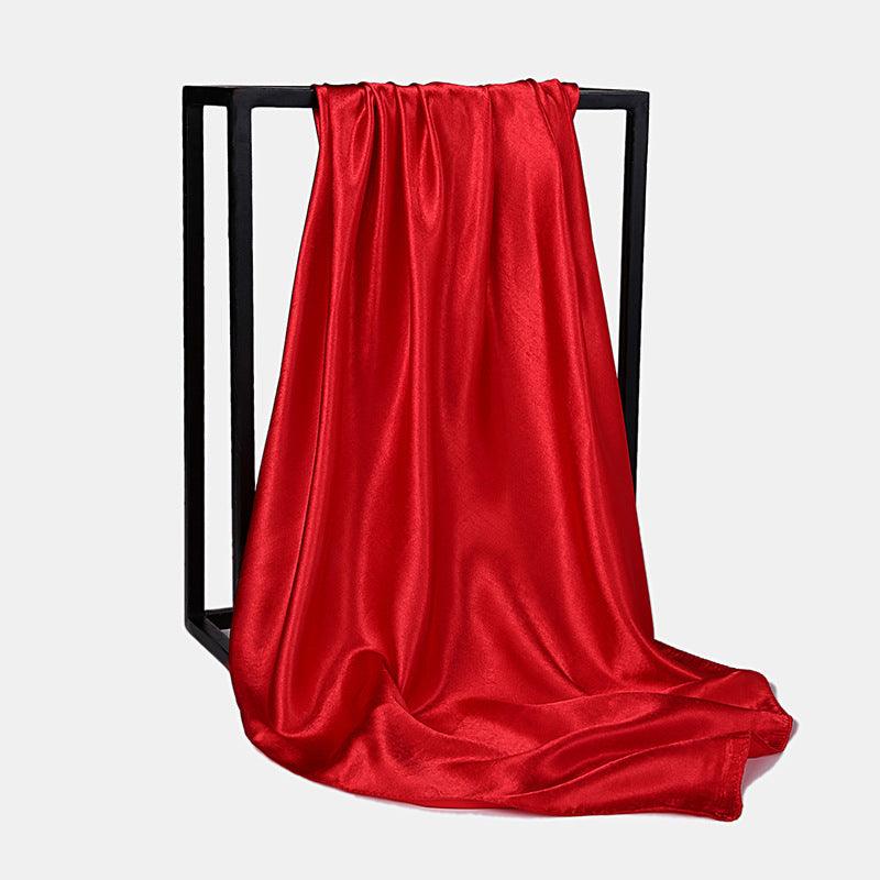 Square satin scarf, view 7