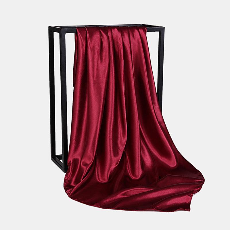 Square satin scarf, view 8