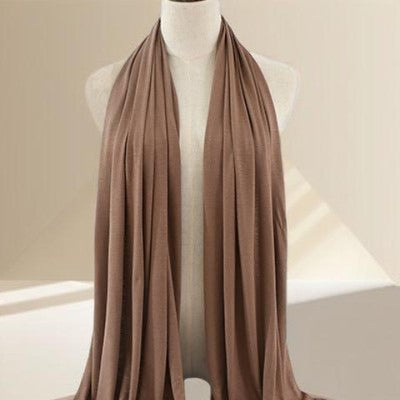 Jersey turban long scarf, view 2