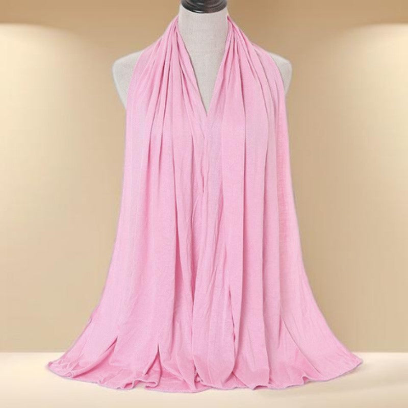 Jersey turban long scarf, view 4