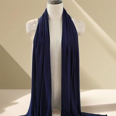 Jersey turban long scarf, view 6