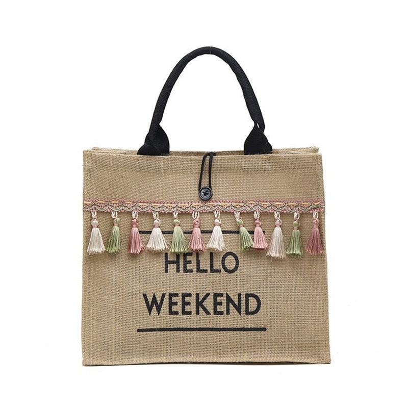 Women's Summer Beach Bags Handbags, view 3