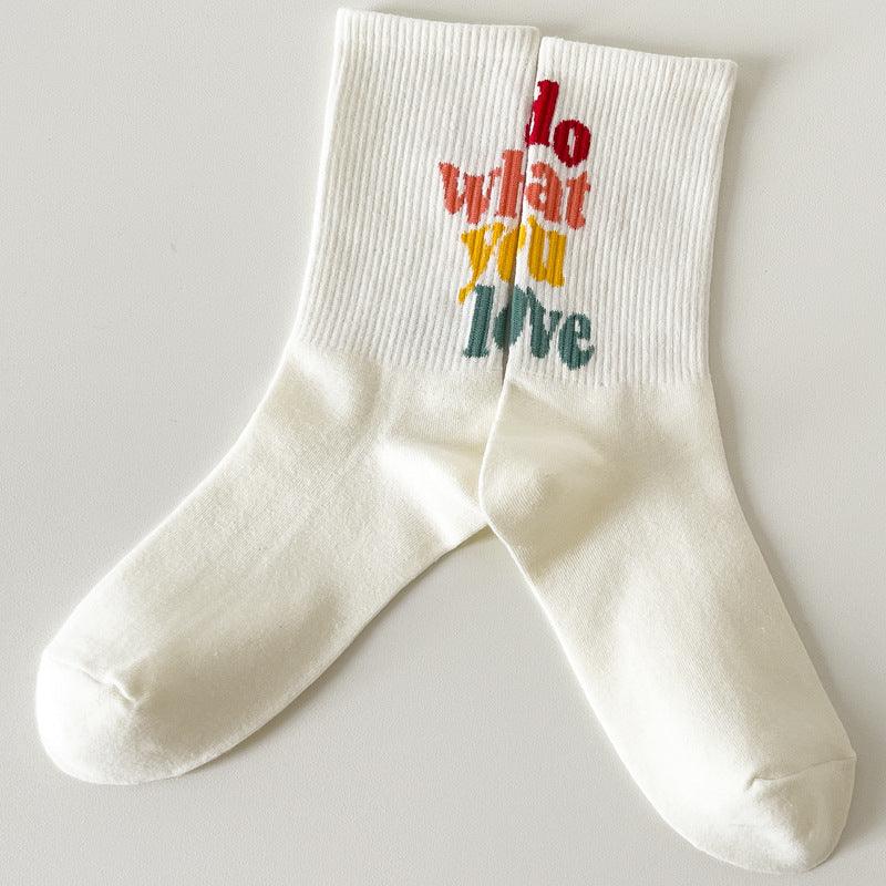 Alphabet socks, view 2