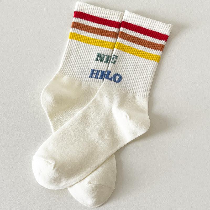Alphabet socks, view 3