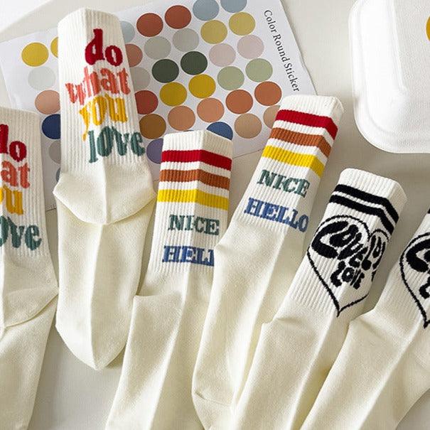 Alphabet socks, view 5