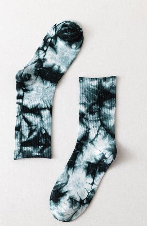 Tie-dye American street-style socks, view 7