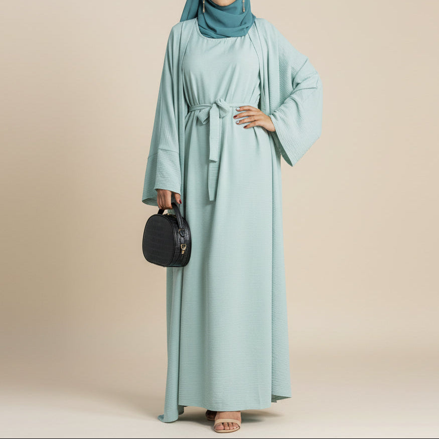 2 Piece Crepe Abaya Set, view 7