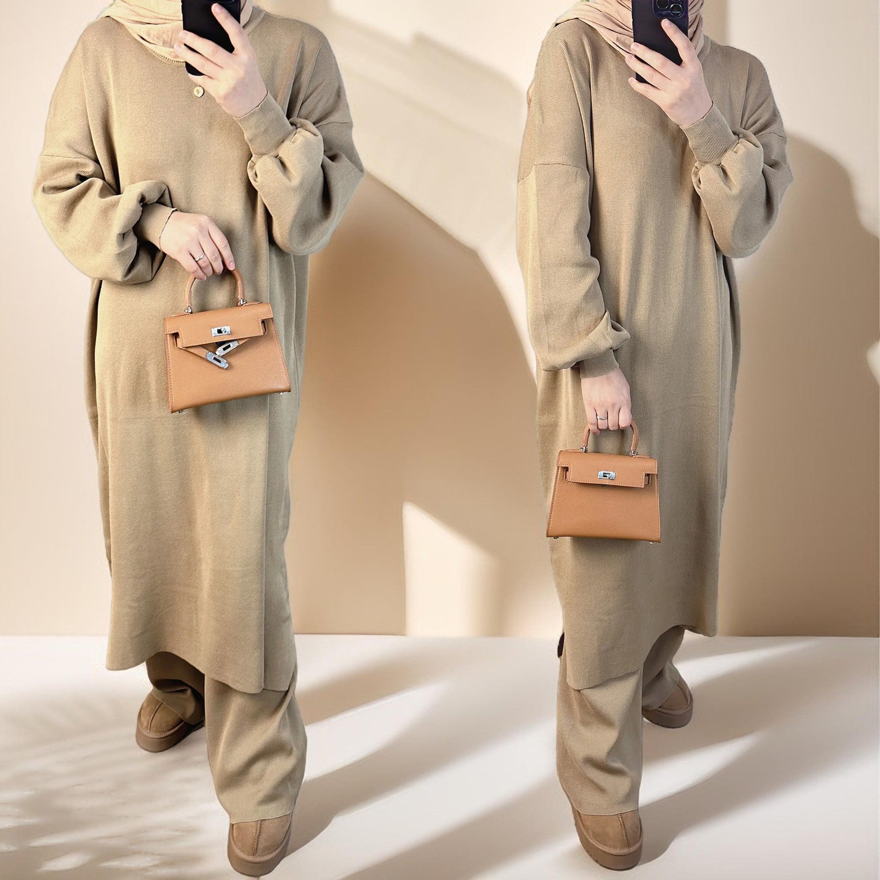Cozy Knitted Loungewear Set, view 4