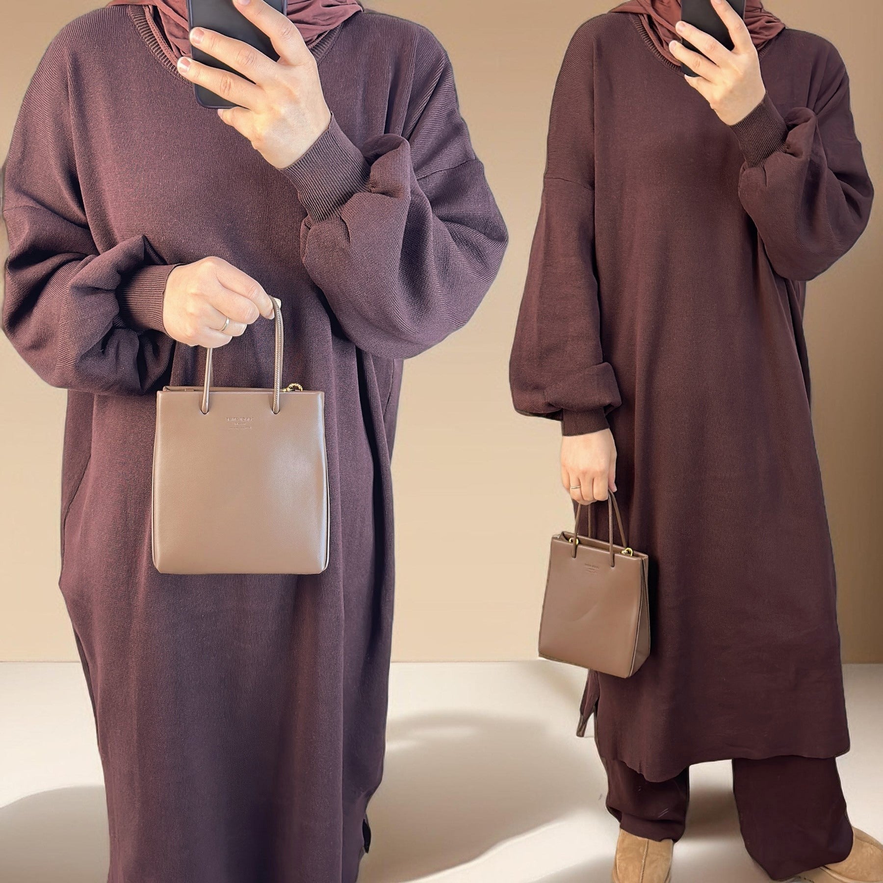 Cozy Knitted Loungewear Set, view 8
