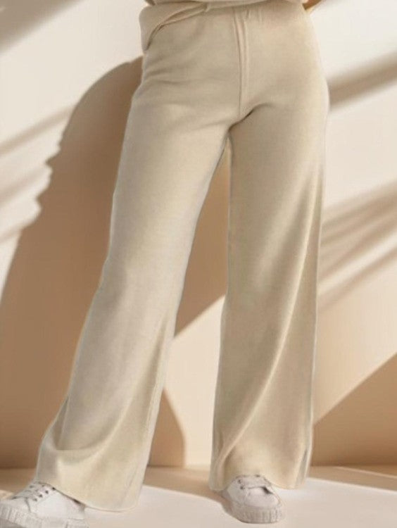 Long Sleeve Loose Casual Sweater Knitted Set, view 5