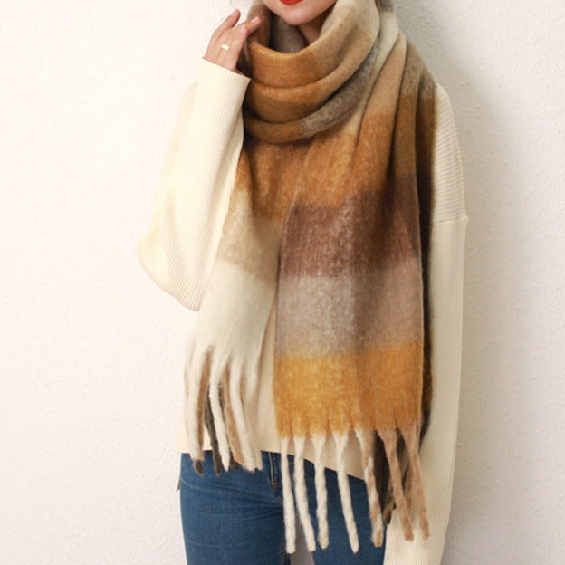 New Mohair Cashmere style Scarves For Women, view 4