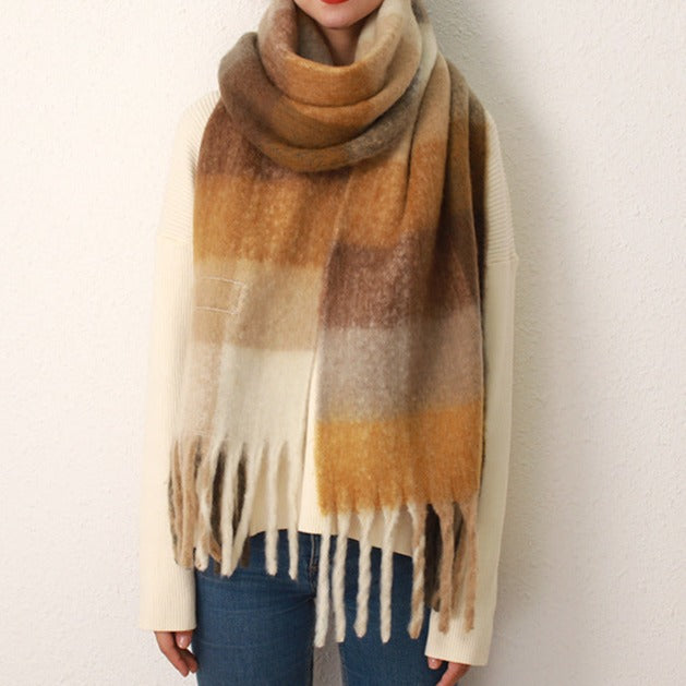New Mohair Cashmere style Scarves For Women, view 5