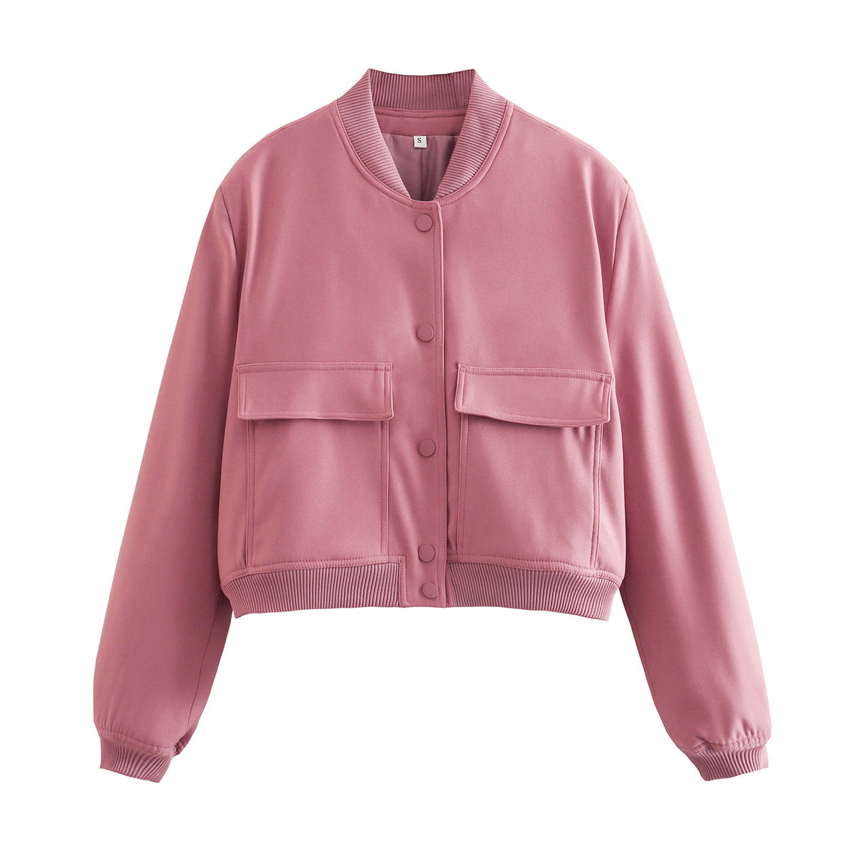 Moto-Chic Bomber Jacket, view 3
