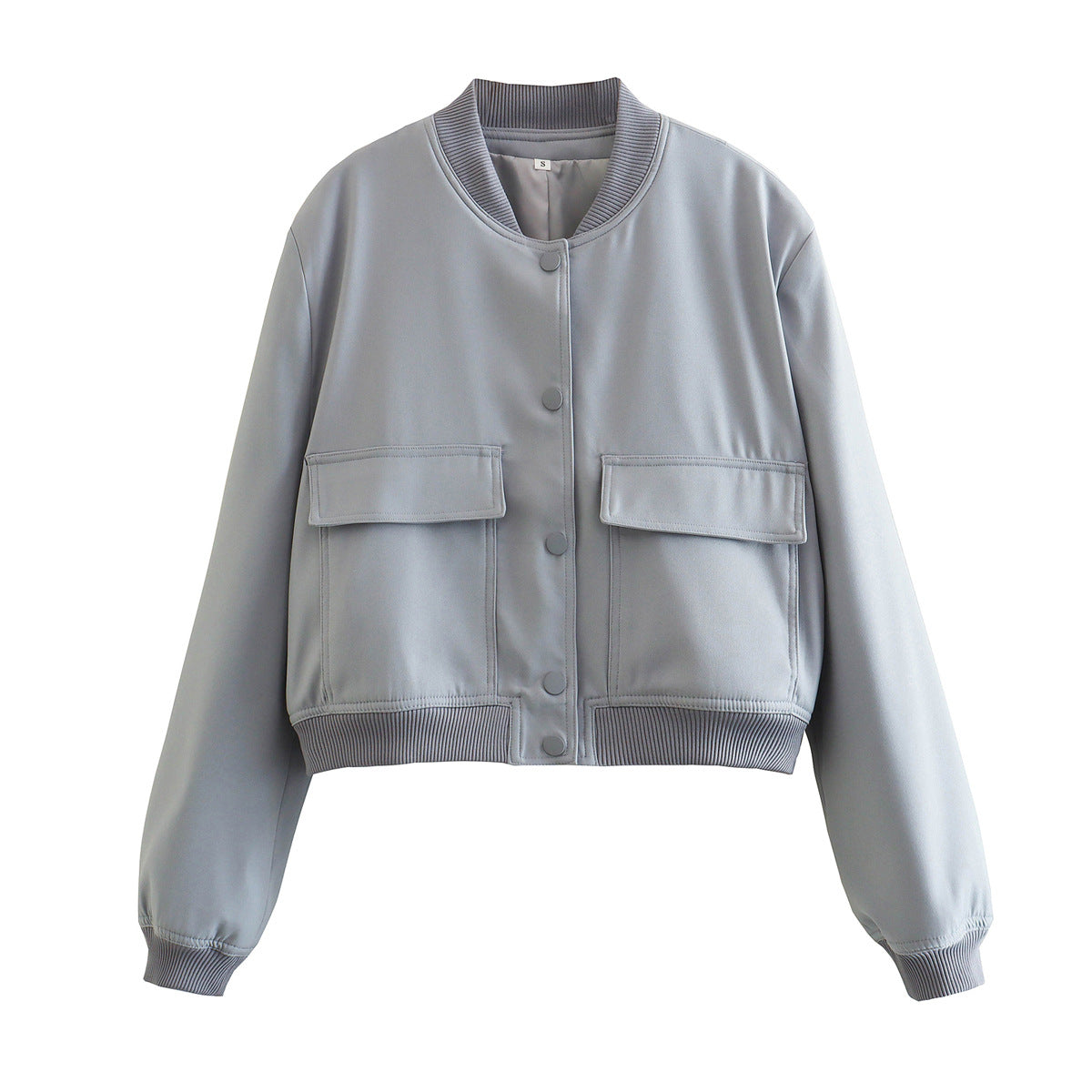 Moto-Chic Bomber Jacket, view 8