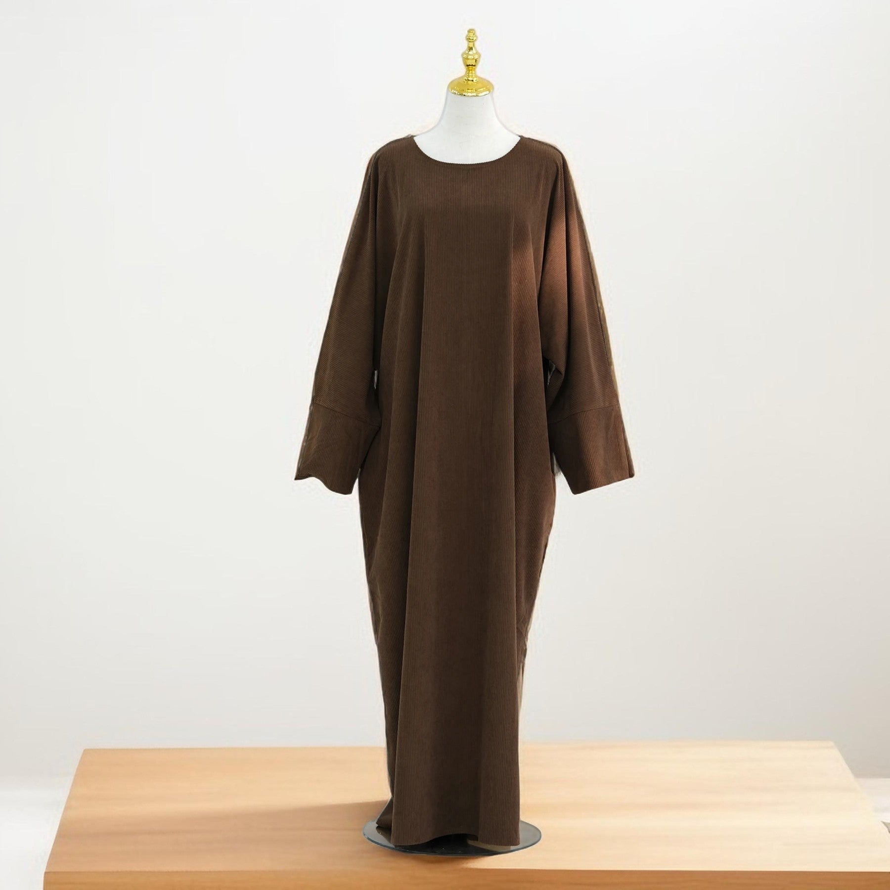 Autumn/Winter Cozy Corduroy Abaya, view 5