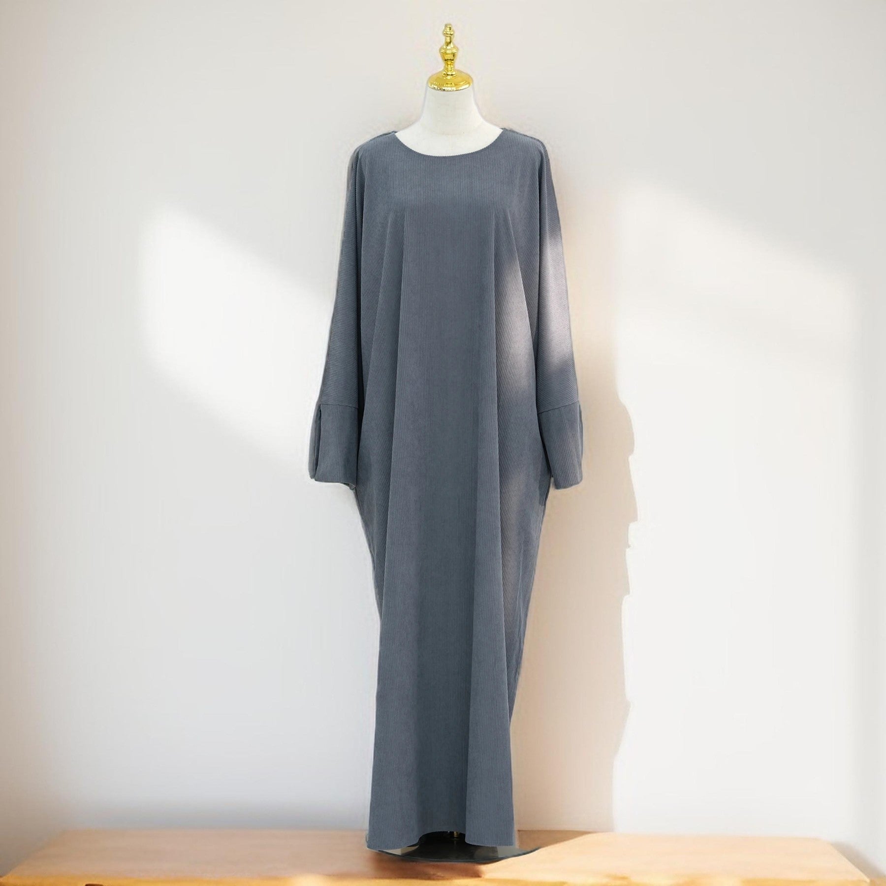 Autumn/Winter Cozy Corduroy Abaya, view 7