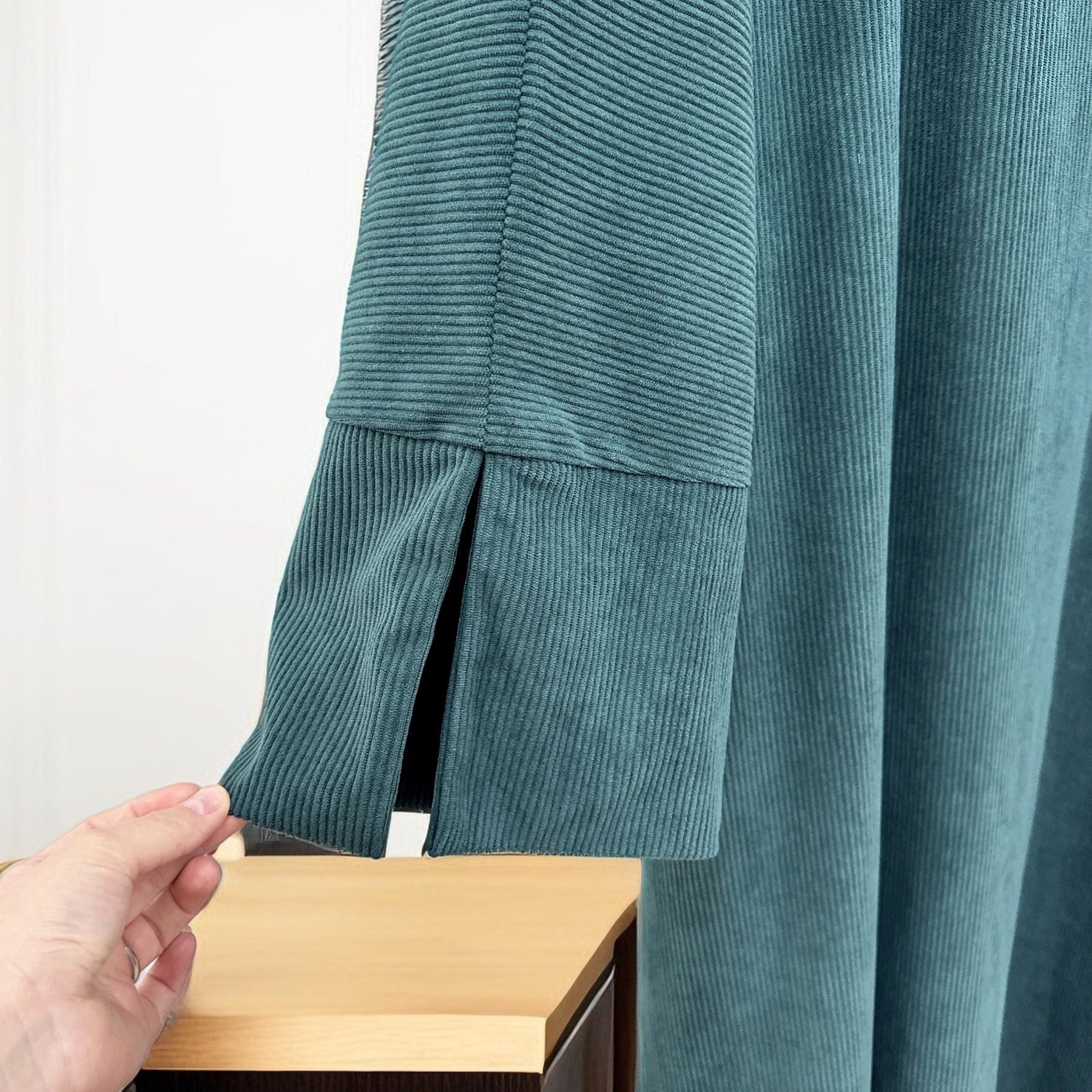 Autumn/Winter Cozy Corduroy Abaya, view 8