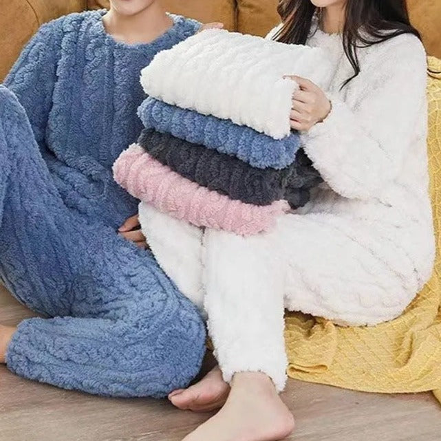 Cozy Coral Fleece Pajamas, view 5
