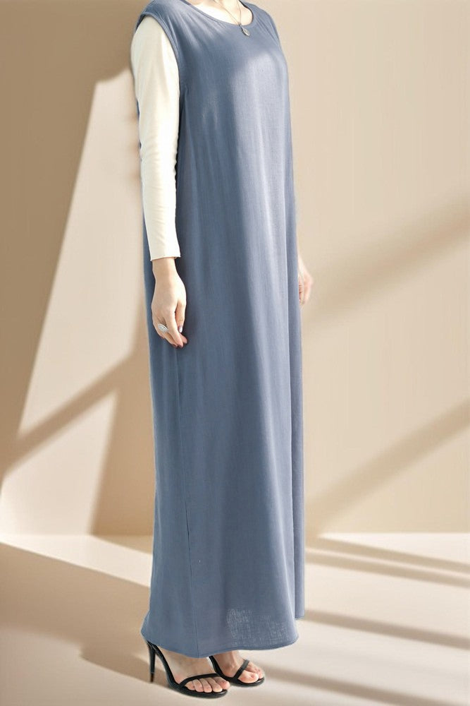 Essential abaya inner slip dress, view 4