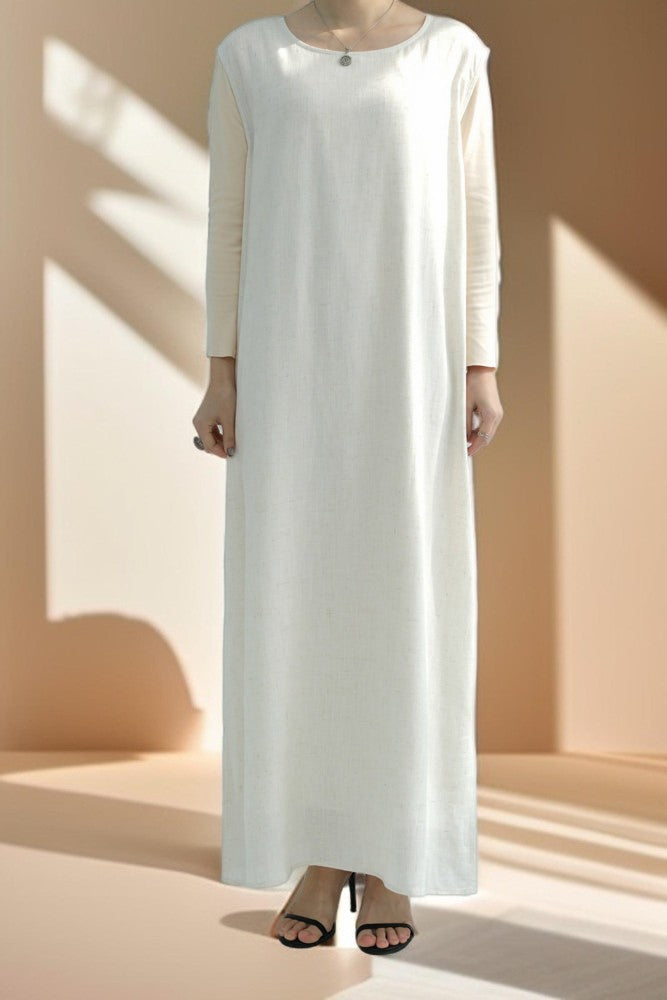Essential abaya inner slip dress, view 5