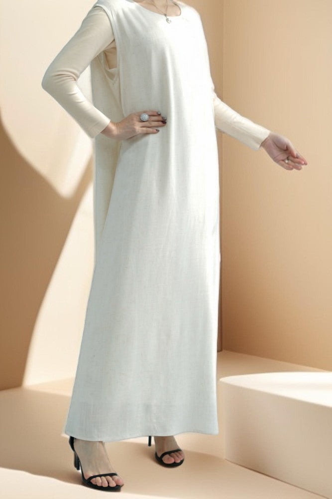 Essential abaya inner slip dress, view 6