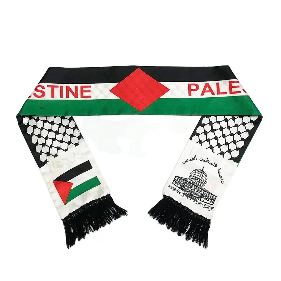 Palestinian Flag Scarf, view 2