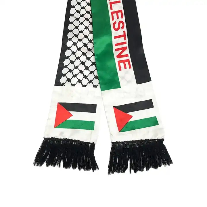 Palestinian Flag Scarf, view 4