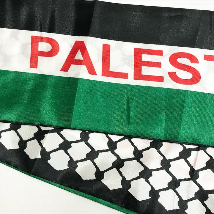 Palestinian Flag Scarf, view 5