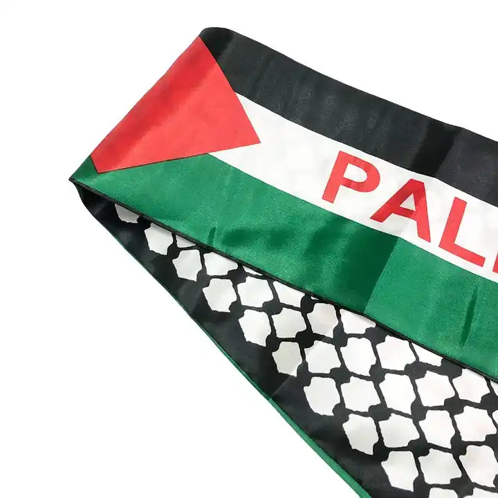 Palestinian Flag Scarf, view 6
