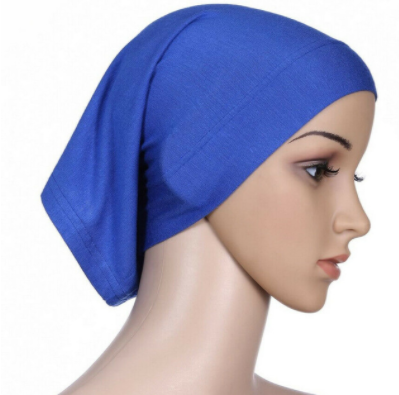 Muslim turban under hijab cap, view 8