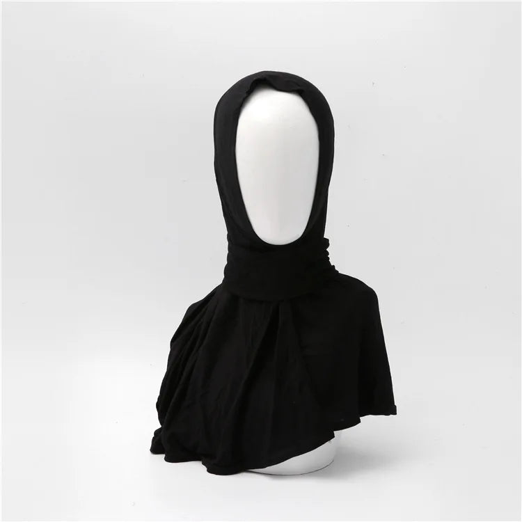 Modal new strap button adjustable under hijab cap, view 4